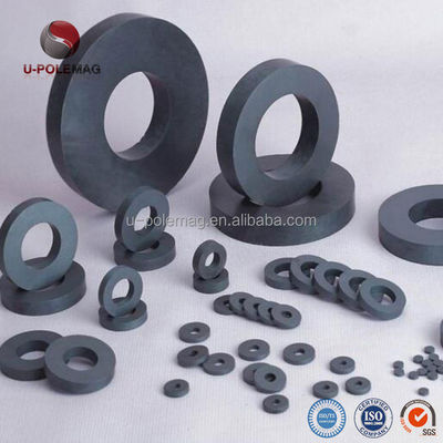190mm Outer Size Large Y35 Ferrite Speaker Magnet for Headphone Tolerance ±1%