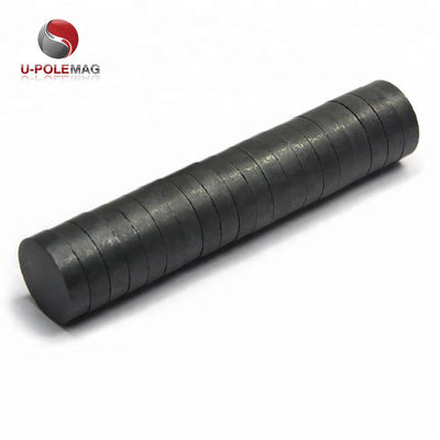 Customized Round Disc Ferrite Magnet with ±1% Tolerance and Moulding Processing