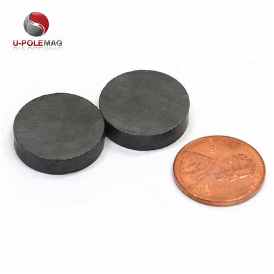 Customized Round Disc Ferrite Magnet with ±1% Tolerance and Moulding Processing