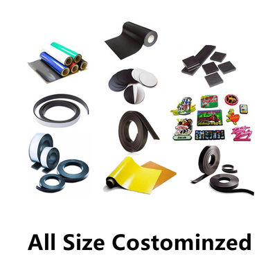 Customized Direct Grade Flexible Rubber Magnet Tape/Roll/Sheet with 3M Adhesive Coating