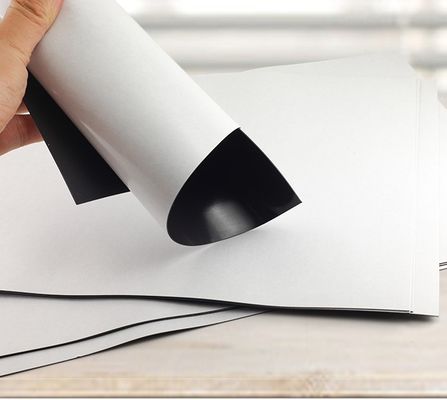 Sample Lead Time 15-18 Days Rubber Magnet Flexible Magnetic Sheet with adhesive A4*0.75mm