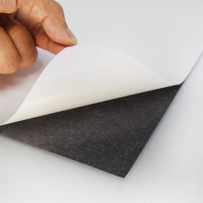 Sample Lead Time 15-18 Days Rubber Magnet Flexible Magnetic Sheet with adhesive A4*0.75mm