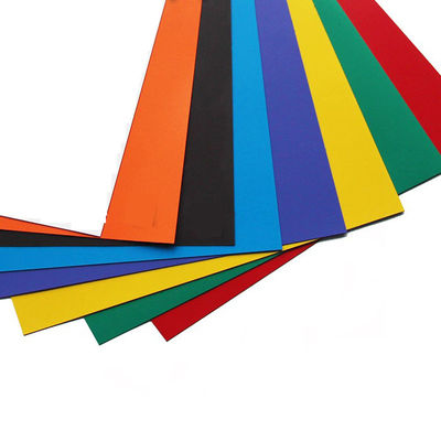 Sample Lead Time 15-18 Days Rubber Magnet Flexible Magnetic Sheet with adhesive A4*0.75mm