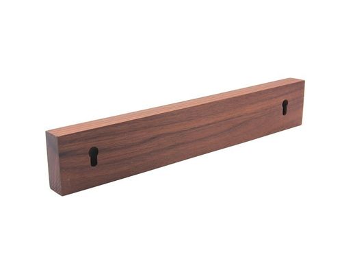 Walnut Wood Magnetic Knife Holder for Wall Fully Enclosed Shipping by Sea/Air/Express