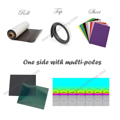 Industrial Magnet Processing Service Cutting A4*0.5mm Rubber Magnet Plain Magnetic Sheet