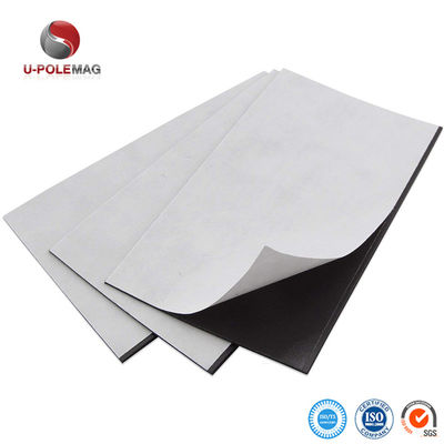 Customized Soft Magnet Rubber Magnetic Sheet with Adhesive Strength