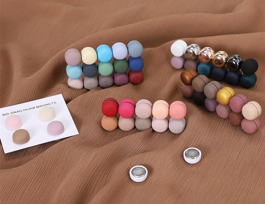 Fashion Warehouse Strong Magnet Hijab Pins for Women Multi-color Scarf Magnetic Pins
