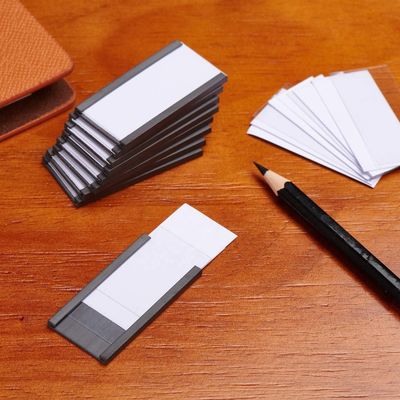 Functional Design Magnetic C Profile Channel Label Holders for Metal Racks and Shelves
