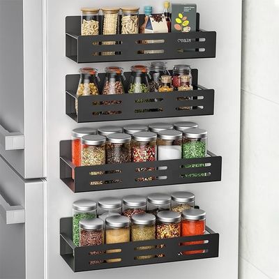 Kitchen Organizer Magnetic Shelves For Refrigerator Eco-Friendly And Stocked