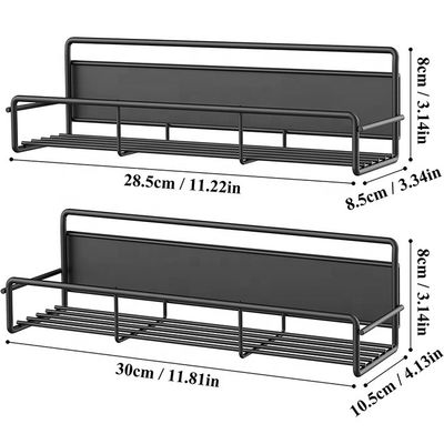 Magnetic Fridge Organizer Keep Your Spices In Place With Durable Carbon Steel