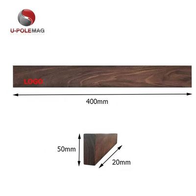 16 Inch Dark Walnut Magnetic Knife Holder for Wall Keep Your Knives Within Easy Reach