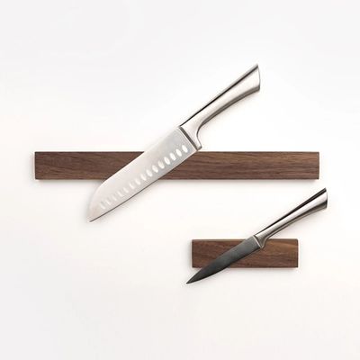 16 Inch Dark Walnut Magnetic Knife Holder for Wall Keep Your Knives Within Easy Reach