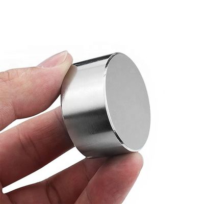 Super Powerful Big Round Magnet with Nickel Coating Top- Permanent Neodymium Magnets