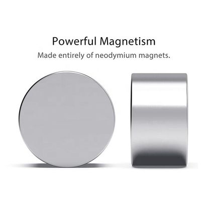 Super Powerful Big Round Magnet with Nickel Coating Top- Permanent Neodymium Magnets