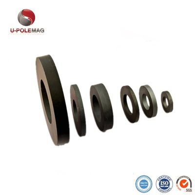 Customized Size Ferrite Ceramic Round Disc Ring Magnet for Motor in South America