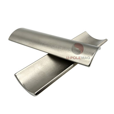 High Temperature Curved Neodymium Magnet Segment for Industrial Motor/Generator Arc Shape