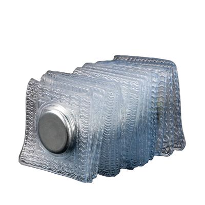 Industrial Magnet Hidden Sew PVC Invisible Magnetic Closure Buttons with Zinc Coating