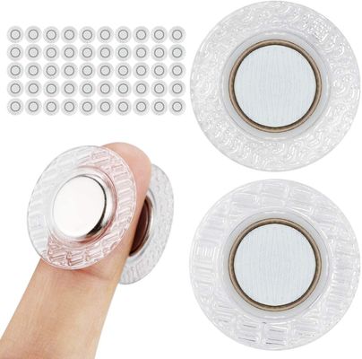 Neodymium Magnet Composite Hidden Sew Invisible Magnetic Snap for Carton Cutting Service