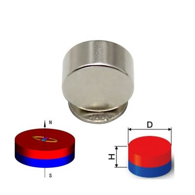 Powerful Rare Earth NdFeb Magnet Permanent N52 Axial Circular Neodymium Magnets D30x10mm