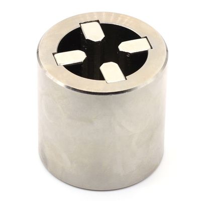 Custom Golden N54 Composite Rare Earth Magnet Strong Gauss Magnet 8700Gs Magnet Core