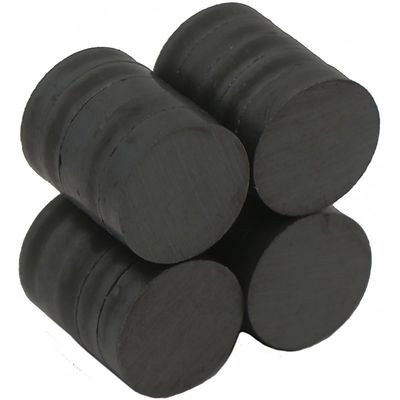 Super Strong Ferrite Disc Magnet for Punching Service Max. Operating Temp ° C 1-40-250
