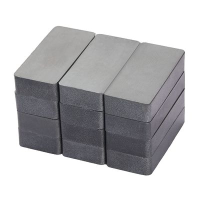 Customizable Black Rectangle Ferrite Magnets with Bending Resistance Kgf/mm2 of 5-10