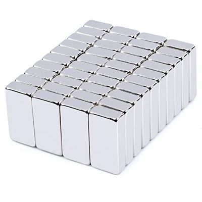 Customized Strong Block Neodymium Magnets 20mm X 10mm X 2mm Magnet with Tolerance ±1%