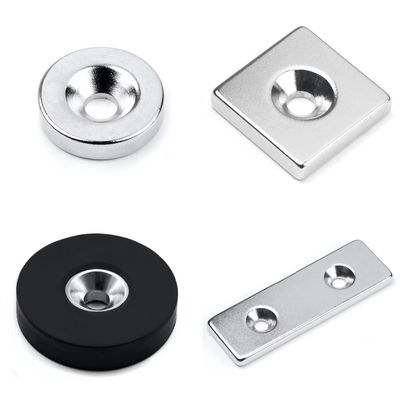 Large Size Round Block Neodymium Magnet with ISO9001 2000 System Custom Permanent Strong