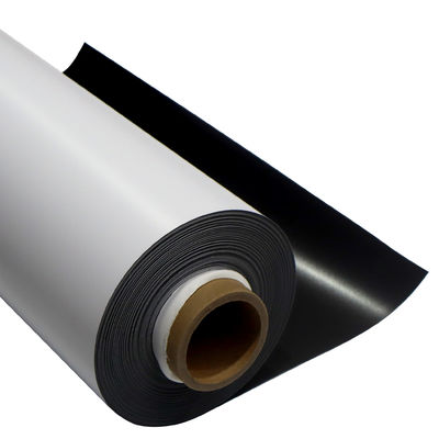 Custom Printing Ferrite Soft Rubber Magnet Roll Flexible Magnetic Sheet Roll with Adhesive