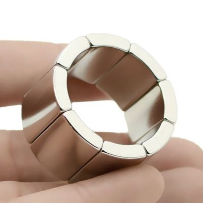 High Grade Ndfeb Countersunk Magnet Neodymium Arc Magnets with ISO9001 2000 Assurance
