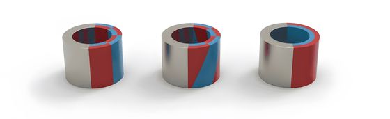 Permanent Neodymium Magnet for Customised Super Strong Multipole Cylinder Round Ring NdFeb