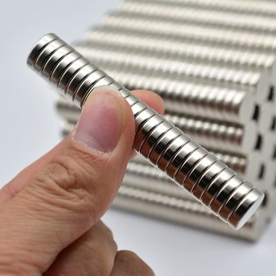 Precise Tolerance of /-0.1mm N38 Double Sided Neodymium Disc Magnet for Packing Gift Box