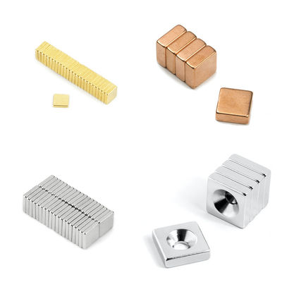 Permanent Magnet for Industrial Customized Block Shape NdFeB Magnet in Different Sizes