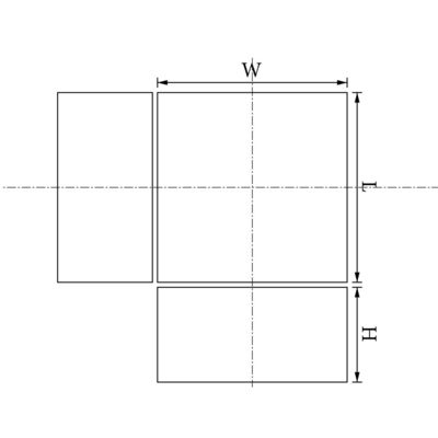 Permanent Magnet for Industrial Customized Block Shape NdFeB Magnet in Different Sizes