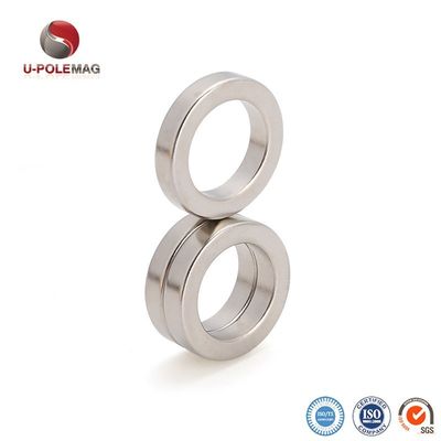 High Temperature Applications N52 Neodymium Magnet Ring Customized Size For Cutting
