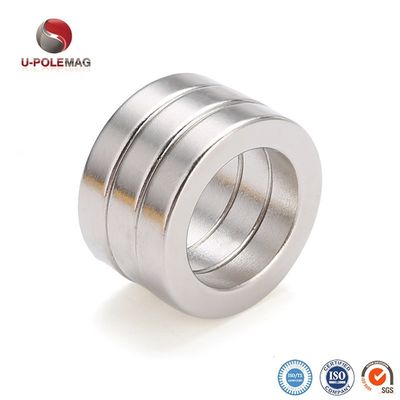 High Temperature Applications N52 Neodymium Magnet Ring Customized Size For Cutting