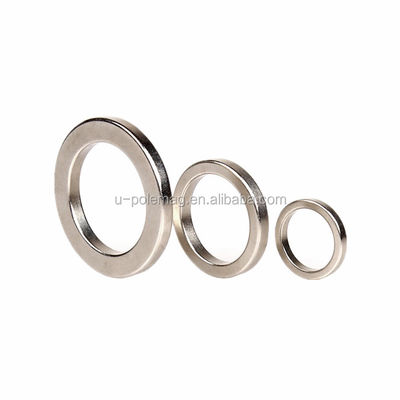 High Temperature Applications N52 Neodymium Magnet Ring Customized Size For Cutting