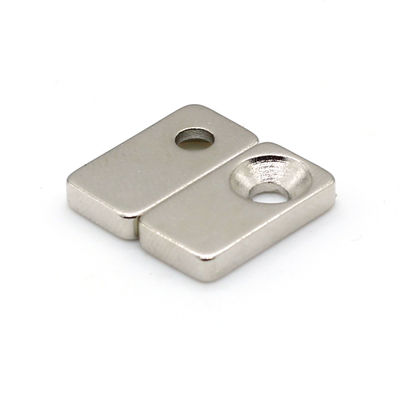 Countersunk Hole Rectangular Magnet for Custom Size Refrigerator