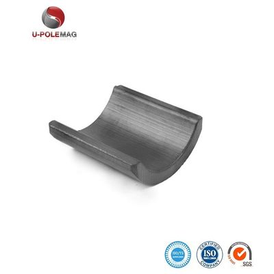 Customized Ferrite Ceramic Arc Tile Magnet with Moulding Service Air Condition Fan