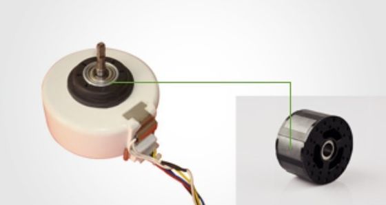Customized Ferrite Ceramic Arc Tile Magnet with Moulding Service Air Condition Fan