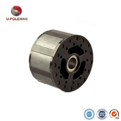 Customized Ferrite Ceramic Arc Tile Magnet with Moulding Service Air Condition Fan