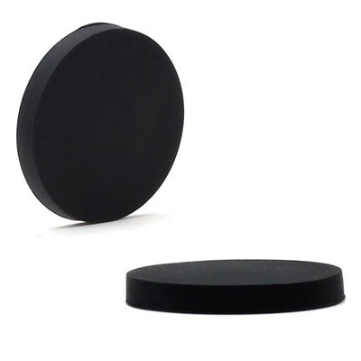 Waterproof Black Rubber Coated Round N52 Neodymium Magnets for Industrial Applications