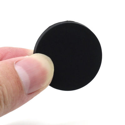 Waterproof Black Rubber Coated Round N52 Neodymium Magnets for Industrial Applications