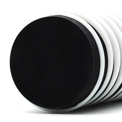 Waterproof Black Rubber Coated Round N52 Neodymium Magnets for Industrial Applications