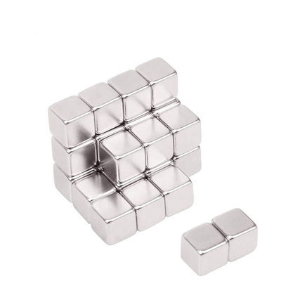 NdFeB Grade Custom N52 Cube Magnet for Environment Management Systerm ISO14001 2004