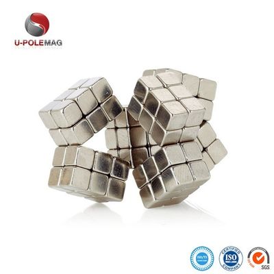 NdFeB Grade Custom N52 Cube Magnet for Environment Management Systerm ISO14001 2004