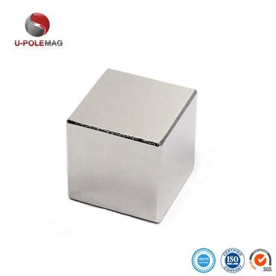 1'' Industrial Permanent Nickel Strong Neodymium N52 Block Magnet with Tolerance ±0.1mm