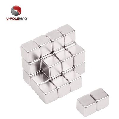 Max Working Temperature 80 Degree N35 Cube Neodymium Magnets Strong Rare Earth Magnets