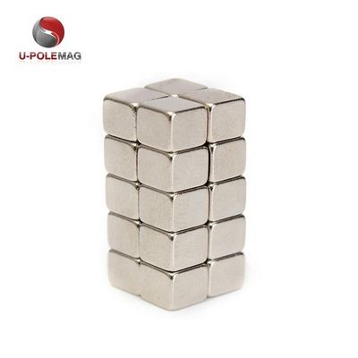 Max Working Temperature 80 Degree N35 Cube Neodymium Magnets Strong Rare Earth Magnets