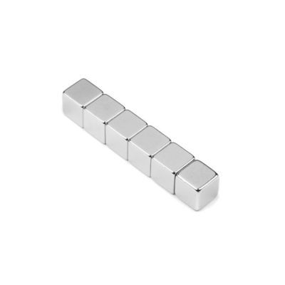 Permanent Magnet N42 50x50x25 Neodymium Square Cylinder for Industrial Applications